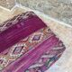 Handmade Berber Kilim pouf, floor cushion.