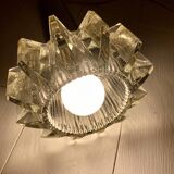Paire de suspensions en verre Boréns Borås 60/70s