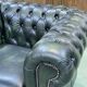 Chesterfield leather armchair from the 70s