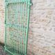 Plain riveted iron gate