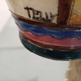 Pair of Vallauris style vases