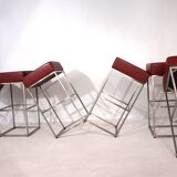 Ensemble de 6 tabourets de bar De Sede DS 218/55 par Paolo Piva, 2000