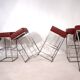 Ensemble de 6 tabourets de bar De Sede DS 218/55 par Paolo Piva, 2000