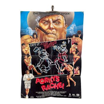 Poster original Porky’s Movie  des années 1980