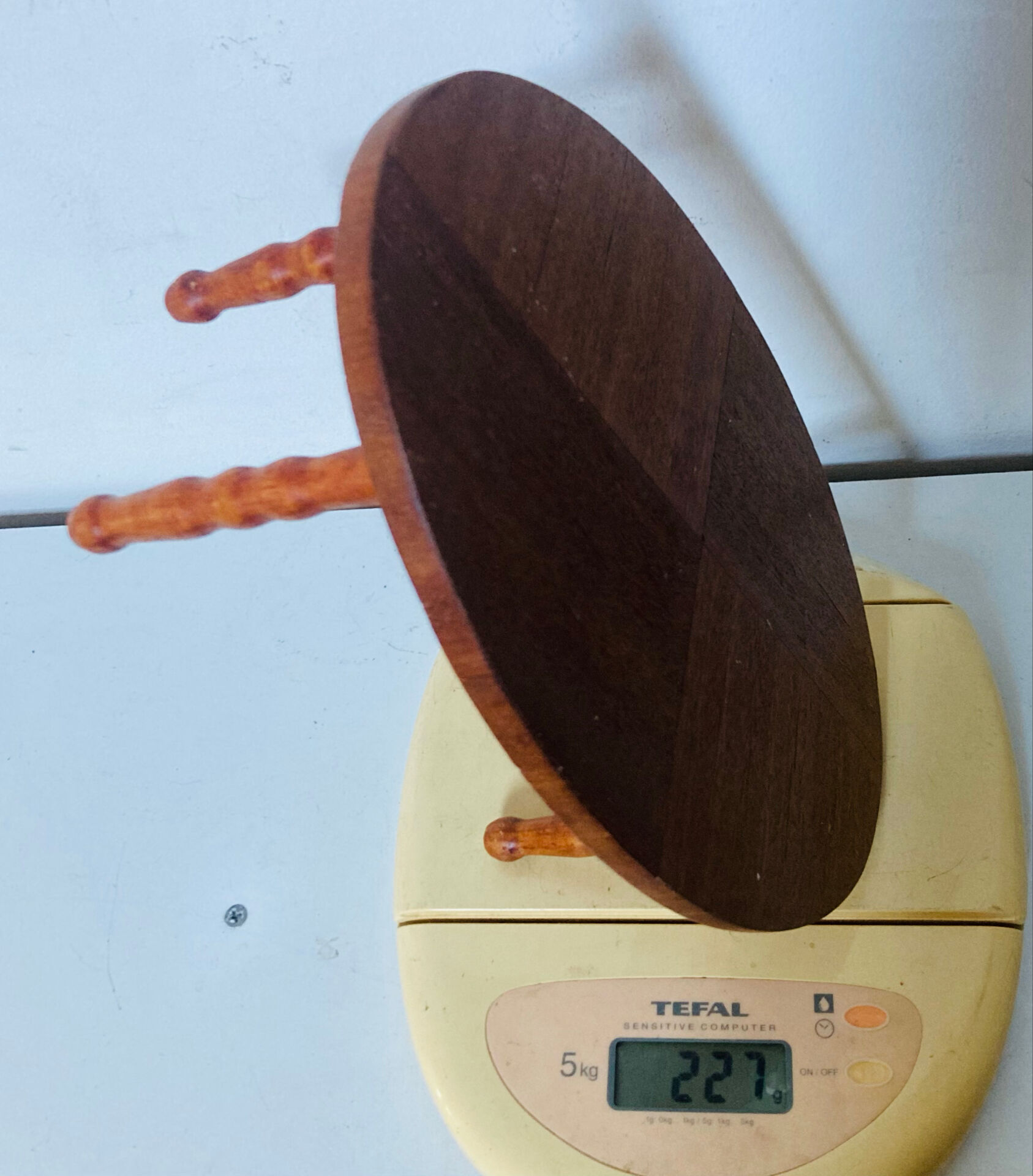 Table Scandinave en bois de Teck pour dînette années 1960/70