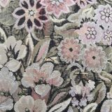 Vintage toad bench sofa with flowers