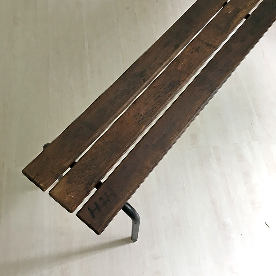 Vintage 60's school bench