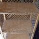 Vintage rattan shelf