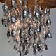 Design aluminium space age ceiling light/pendant - Czechoslovakia/1960s - 3pcs.