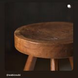 Jean Touret stool for the artisans of Marolles.