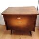 Pair of bedside tables with compass legs / vintage 50s-60s