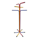 Multicolored children's coat rack