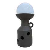 Large Doria Leuchten ceramic table lamp / floor lamp, 1970s