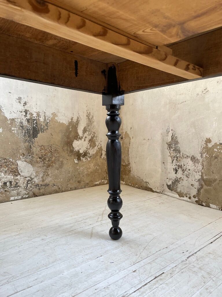 Farm bistro table in oak