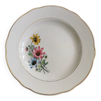 Plat rond vintage L'Amandinoise Printemps