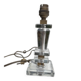 Pied de lampe art deco crystal 1930 bronze