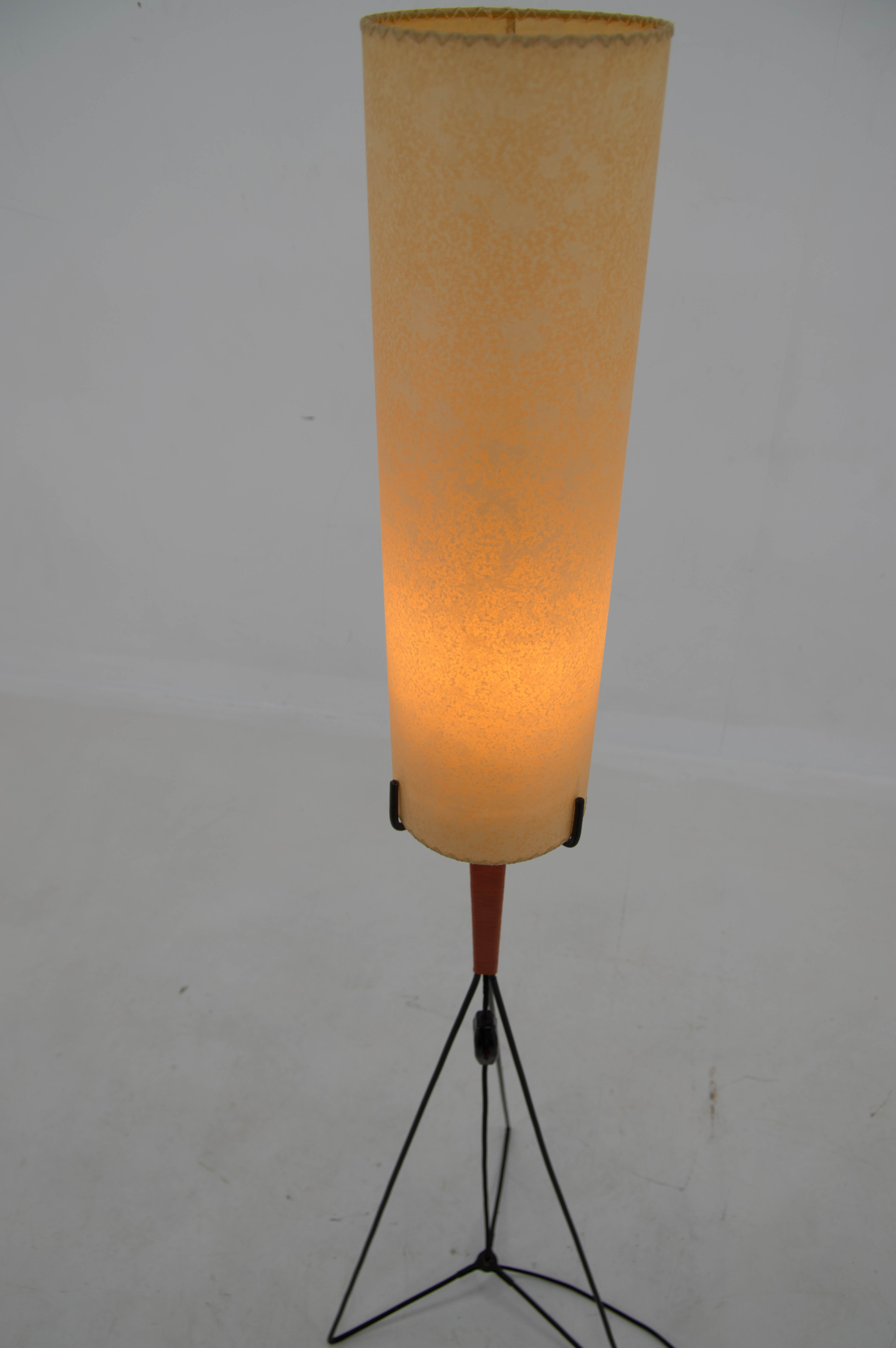 Mid-Century Floor Lamp, Europe, 1960s, Restored
