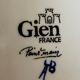 GIEN earthen earthenware lamp Renaissance model