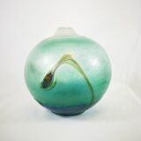 Jean Claude Novaro Blown Glass Ball Vase