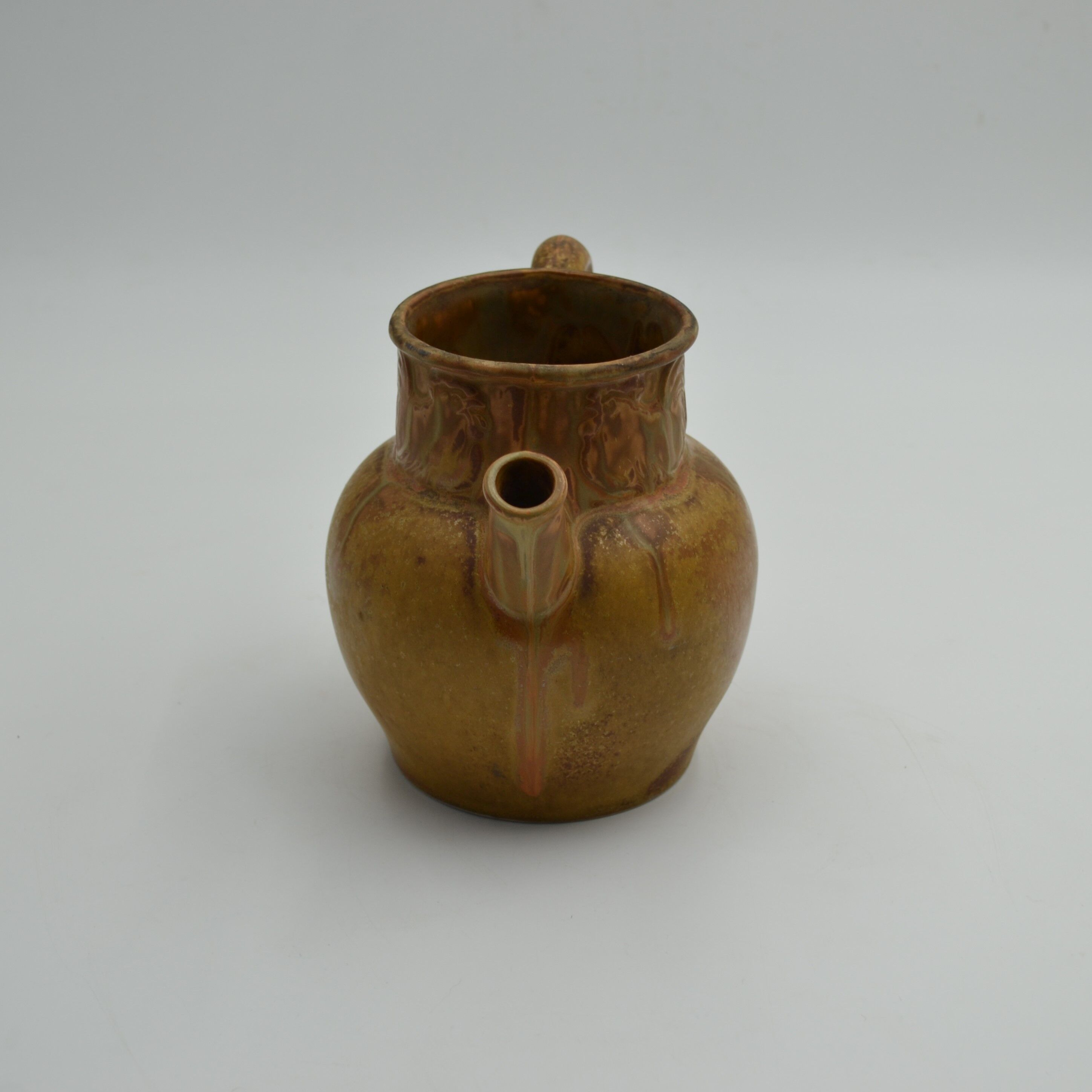 Denbac sandstone rooster pitcher