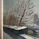 Painting quai de la tournelle