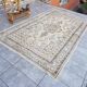 Beige Anatolian Oushak Rug sku v766