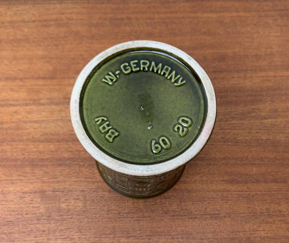 Vintage Ceramic Vase West German WGP by Bay, 1970s