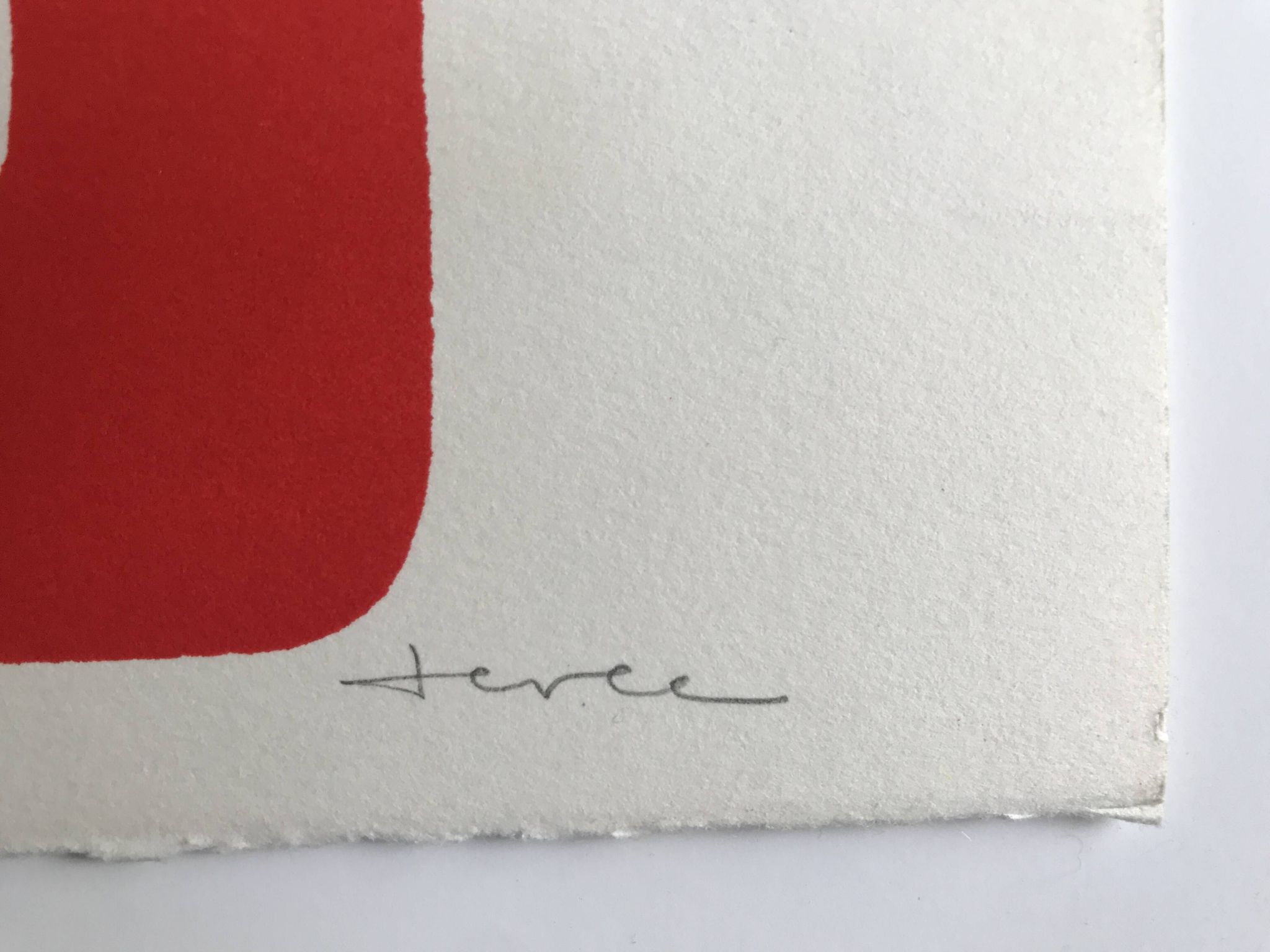 John Harrison LEVEE, Pyramid, 1970. Sérigraphie originale signée au crayon