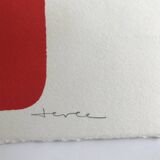 John Harrison LEVEE, Pyramid, 1970. Original screenprint signed in pencil