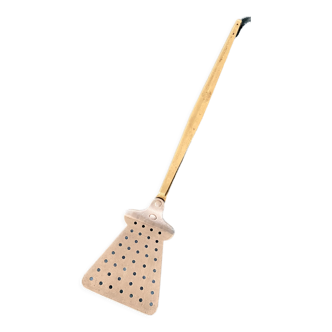 Sicilian aluminum and brass skimmer shovel