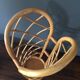 Umbrella rack rattan 1950