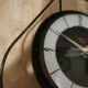 Horloge murale vedette vintage
