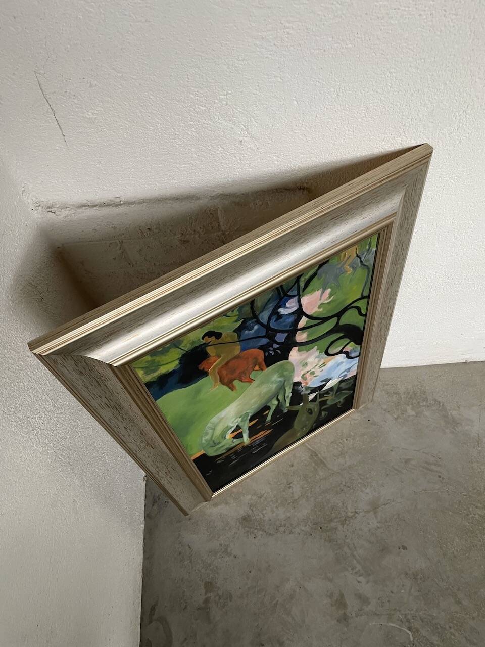 Gauguin oil painting canvas