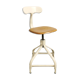 Wooden sitting workshop chair, Nicolle, 1960