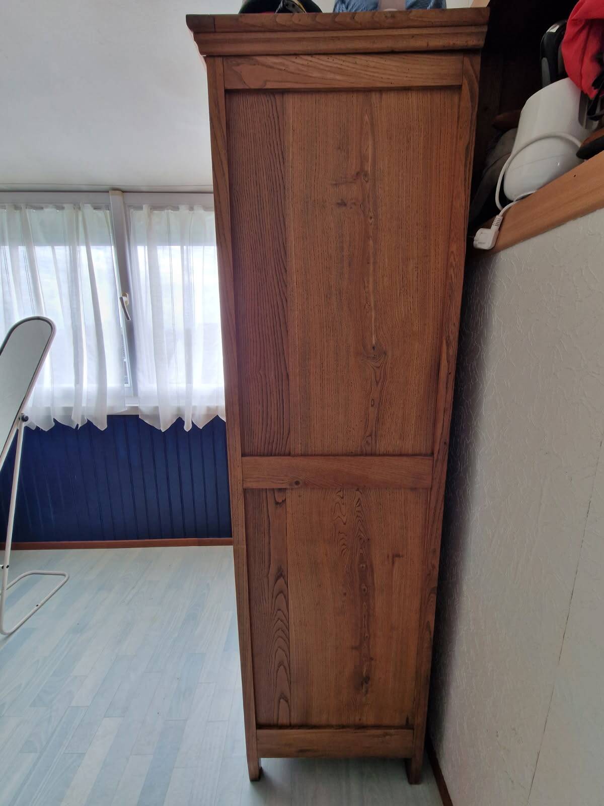 Solid oak wardrobe