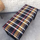 Bench in Tartan