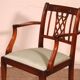 fauteuil de bureau ou autre de style hepplewhite en acajou