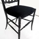 Chaise décorative 'Chiavari' conçue par Gaetano Descalzi