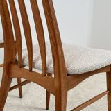 2 chaises en chêne Eva par Niels Koefoed 1960