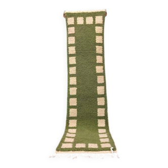 Handmade runner rug 300cm x 70cm