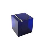 Space age blue plastic Ice Bucket, Studio Opi, Cini & Nils Italy, ca. 1970s