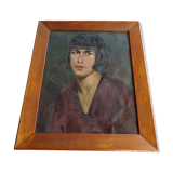 Portrait young woman