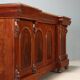 Victorian buffet in mahogany with 3 drawers, Italy, 19th century.