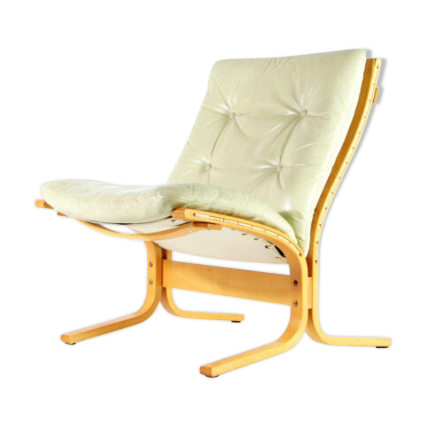 Ingmar Relling Siesta vintage retro leather armchair