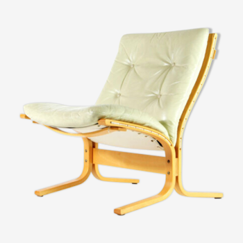 Ingmar Relling Siesta vintage retro leather armchair
