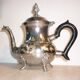 Metal and Bakelite teapot