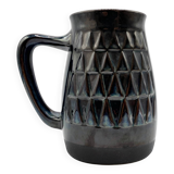 Mug/tasse en grès • Søholm • Série bleue d'Einar Johansen • Danemark 60s