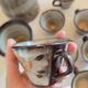 Vintage coffee service in stoneware from Soufflenheim - 20 pieces