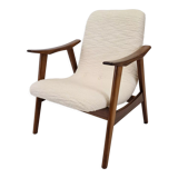 Mid Century Teak Wébé Armchair by Louis van Teeffelen, 1960's