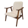 Mid Century Teak Wébé Armchair by Louis van Teeffelen, 1960's